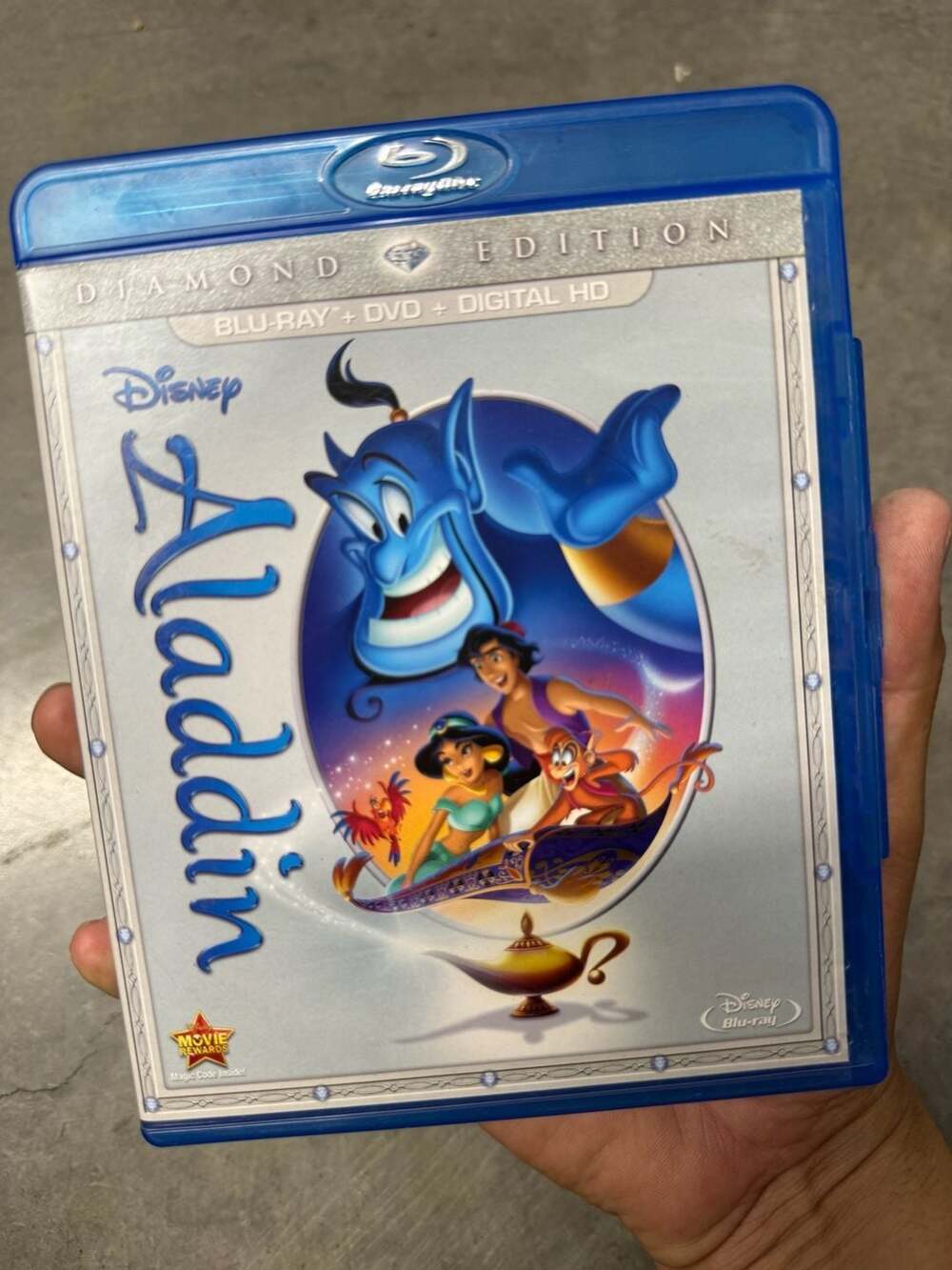 Aladdin (Blu-ray/DVD/Digital HD, 2015, 2-Disc Set, Diamond Edition)